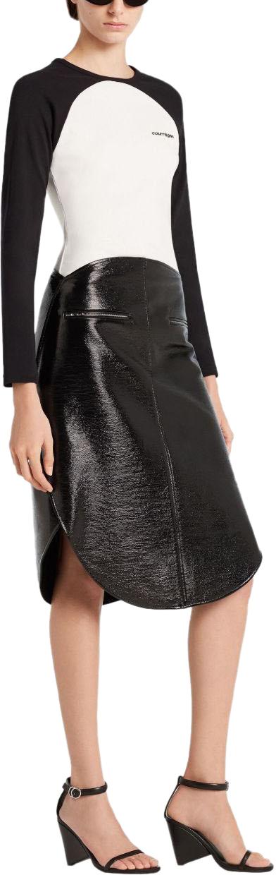 25FW 쿠레쥬 긴팔 티셔츠 325JTS228JS02030098 WHITE - COURREGES