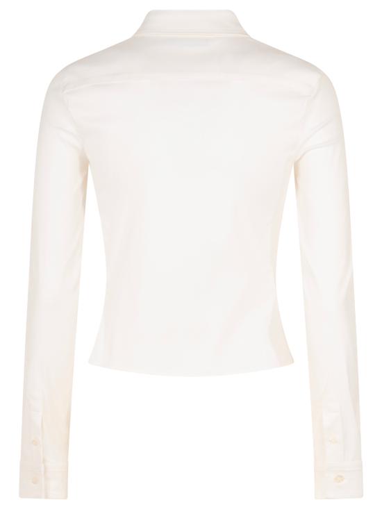 25FW 발렌시아가 코르셋 셔츠 850785TSM19 9000 WHITE - BALENCIAGA