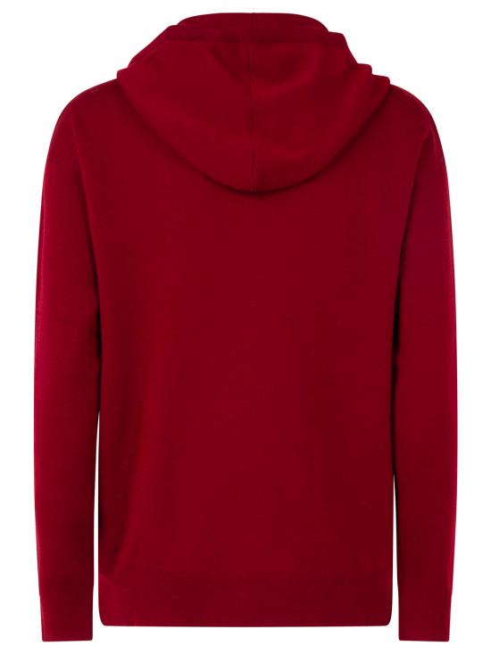 25FW 막스마라 후드 티셔츠 TADDEO 014 RED - MAX MARA