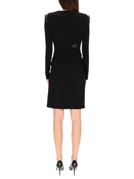 25FW 베르사체 미디 원피스 1021623 1A144751B000 BLACK - VERSACE