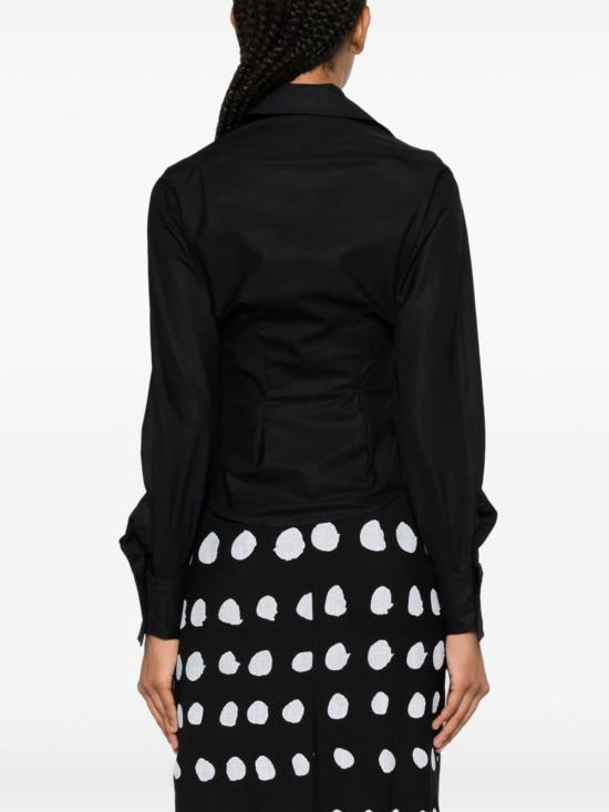 25FW 비비안웨스트우드 셔츠 1501000C W009QPIN401 BLACK - VIVIENNE WESTWOOD