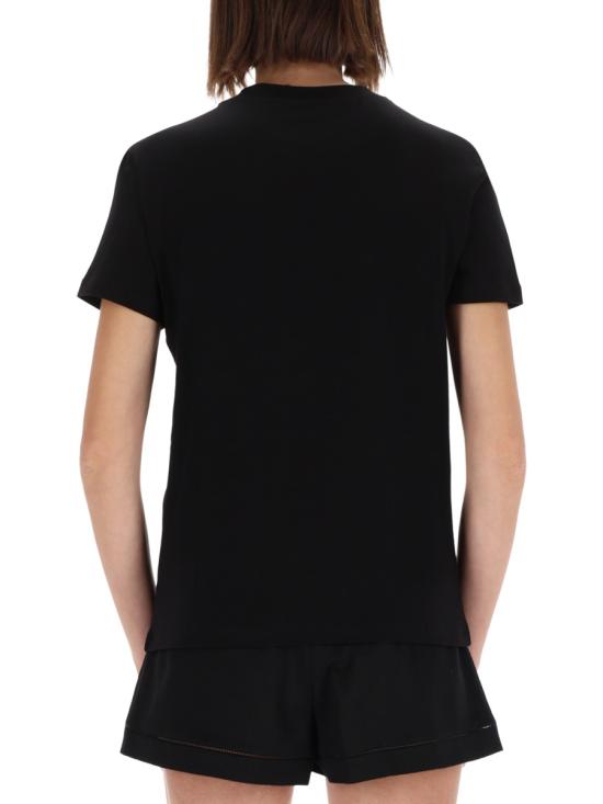 25FW 베르사체 반팔 티셔츠 79HAHT05 CJ03T899 BLACK - VERSACE