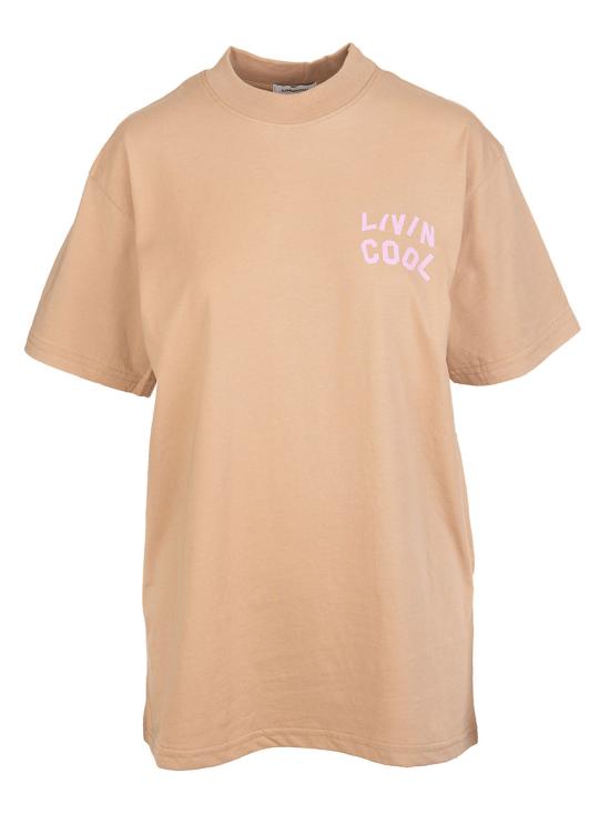  리빙쿨 반팔 티셔츠 LCT006 CROISSANT BROWN