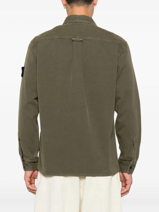 25FW 스톤 아일랜드 긴팔 셔츠 K2S151200025S0184V0154 GREEN - STONE ISLAND