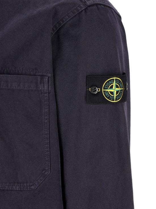 25FW 스톤 아일랜드 긴팔 셔츠 K2S151200025S0184V0126 BLUE - STONE ISLAND