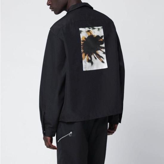 25FW 오에이엠씨 긴팔 셔츠 PCM2OS03CPL001 99 BLACK - OAMC