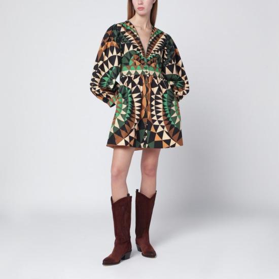 26SS 팜 리오 미디 원피스 351132CO 26059 MULTICOLOR