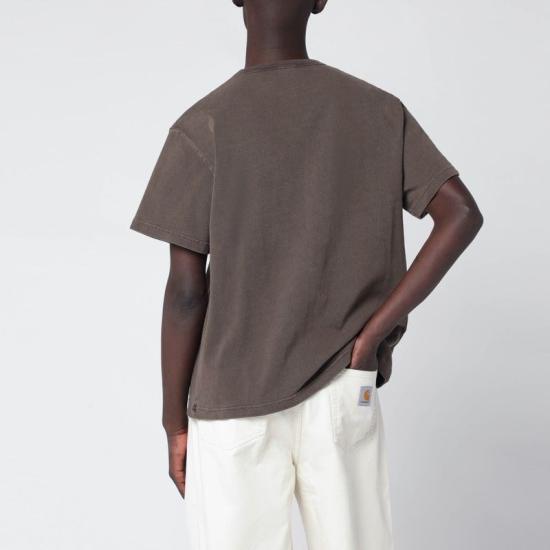 25FW 브레인데드 반팔 티셔츠 BDF25T000047CO BR BROWN - BRAIN DEAD