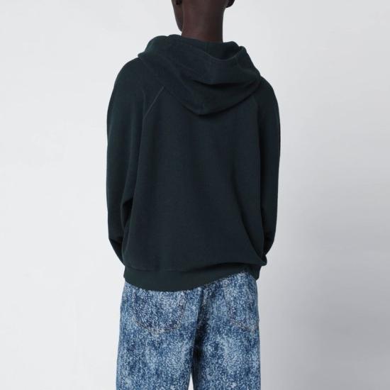 25FW 브레인데드 후드 티셔츠 BDF25TO90045CO FG GREEN - BRAIN DEAD