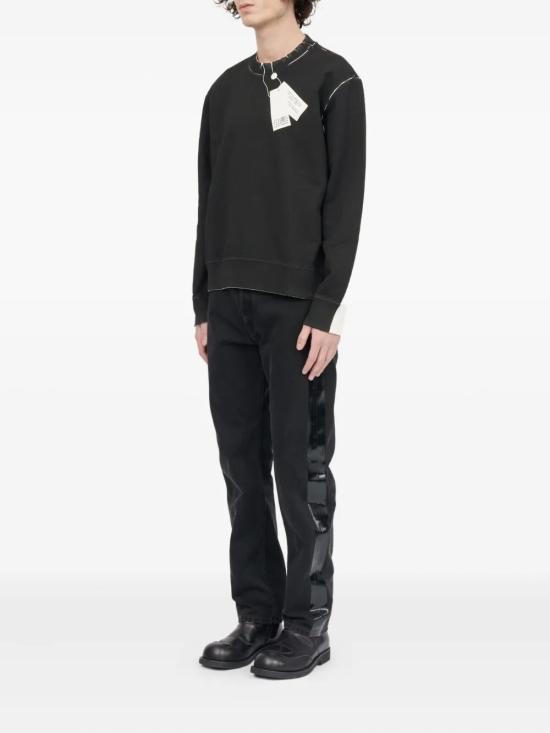 25FW MM6 메종마르지엘라 스웨터 SH2GU0023M25024 101 BLACK - MM6 MAISON MARGIELA