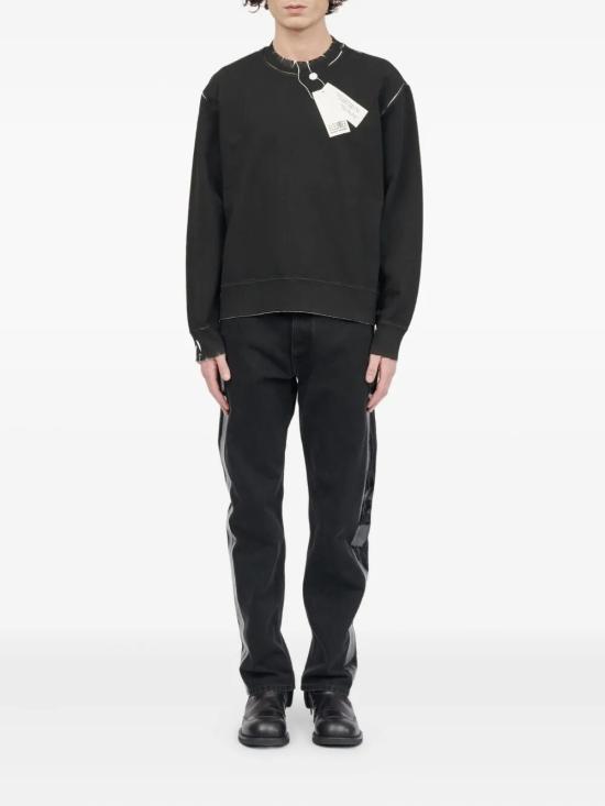 25FW MM6 메종마르지엘라 스웨터 SH2GU0023M25024 101 BLACK - MM6 MAISON MARGIELA