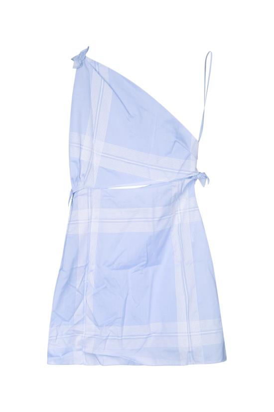 24FW 프라다 미디 원피스 P3M84RSOOO15FB F0013 AZZURRO - PRADA