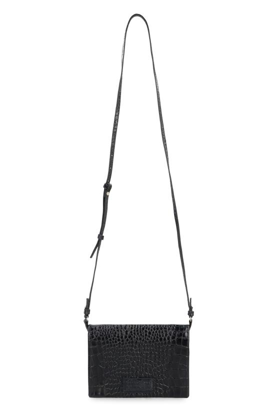 25FW MM6 메종마르지엘라 스몰 크로코 엠보스드 레더 숄더백 SA6WF0001P8650T8013 black - MM6 MAISON MARGIELA