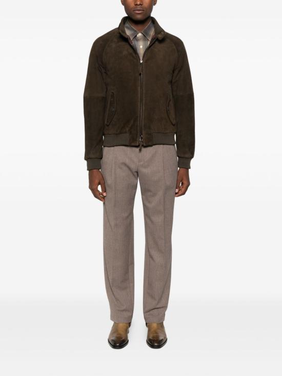 25FW 엠포리오 아르마니 스트레이트 팬츠 EM003613TE13604O1014 BEIGE - EMPORIO ARMANI