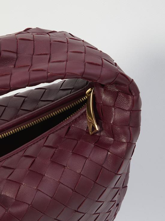  보테가베네타 레더 조디백 690225VCPP02247 Burgundy - BOTTEGA VENETA