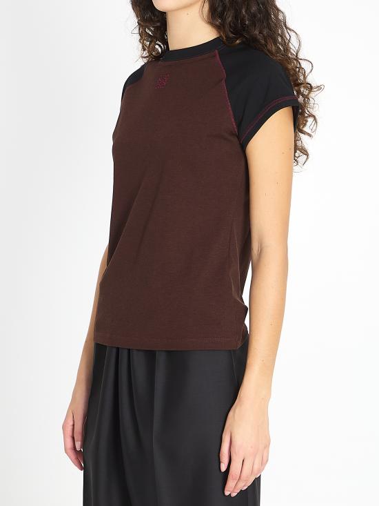 25FW 로에베 반팔 티셔츠 S540Y22X76 1101 BROWN - LOEWE