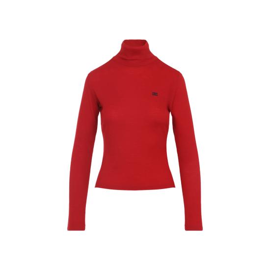 26SS 셀린느 울 저지 터틀넥 RX0C40U39 GDI4 RED - CELINE