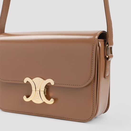 26SS 셀린느 틴 트리옹프 백 188423BF4 18BU BROWN - CELINE