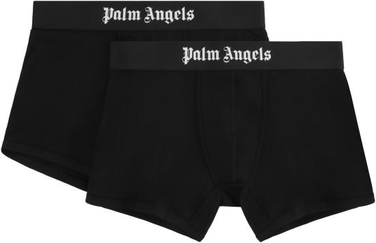 25FW 팜앤젤스 팬티 PMUH003C99FAB0011001 black - PALM ANGELS