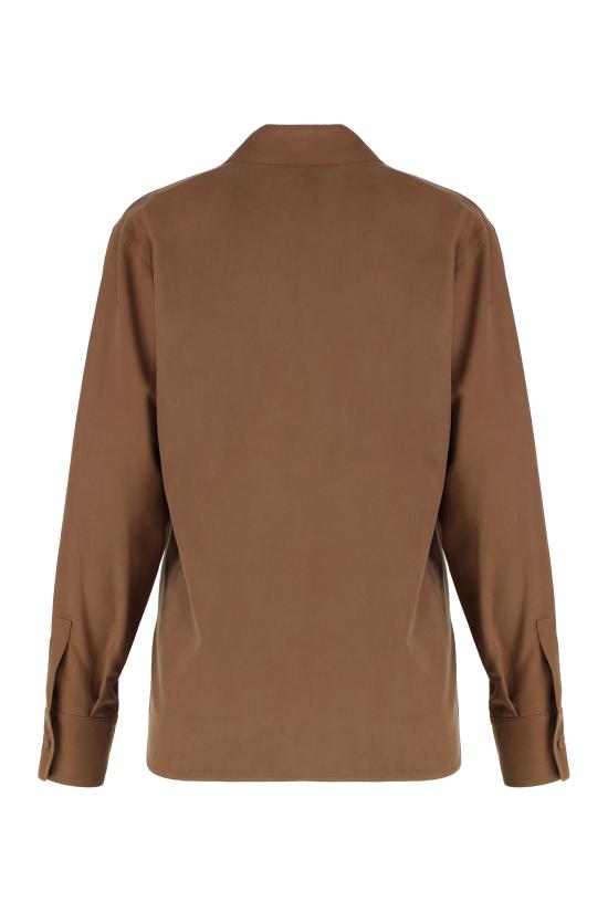 25FW 막스마라 반팔 티셔츠 MIRKO2521116012600012 Bronze - MAX MARA