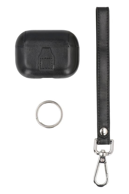 25FW 팜앤젤스 키링 PMZA017S24LEA0011001 black - PALM ANGELS