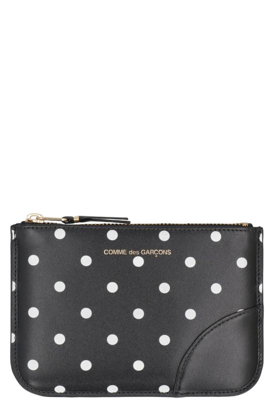 25FW 꼼데가르송 클래식 레더 라인 파우치 SA8100PDBLACK black