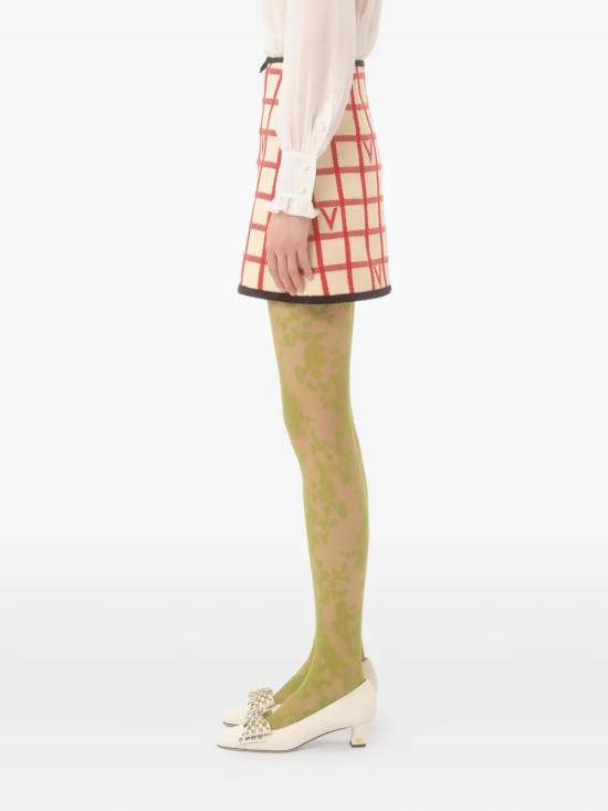 25FW 발렌티노 가라바니 미디 스커트 7B3RADJ49JN BRS MULTICOLOR - VALENTINO GARAVANI