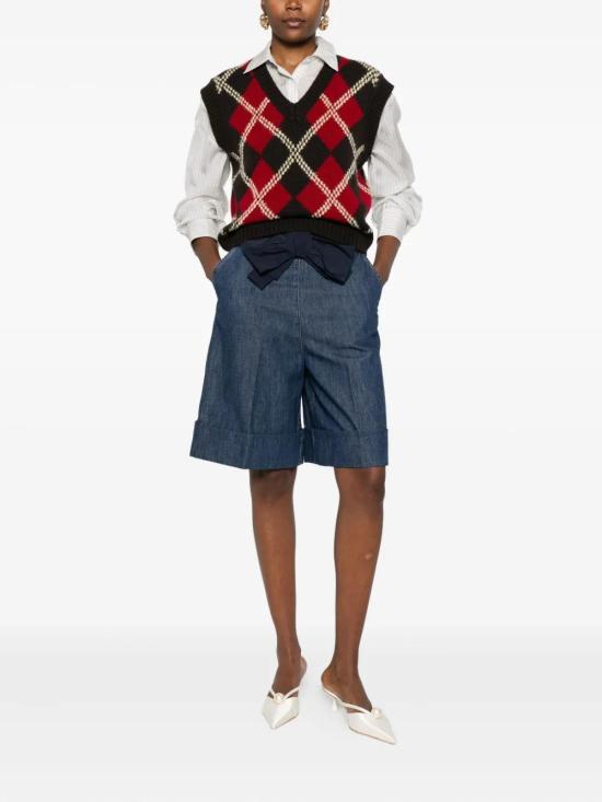 25FW 발렌티노 가라바니 숏팬츠 7B3DD20P7MR 558 BLUE - VALENTINO GARAVANI