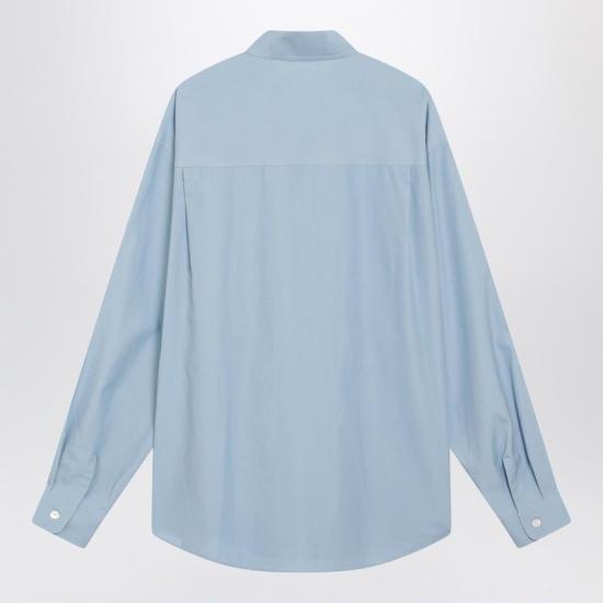 25FW 오라리 긴팔 셔츠 A25AS02TNCO BL BLUE - AURALEE