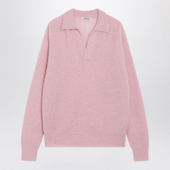 25FW 오라리 스웨터 A25AP02AKWO PI PINK