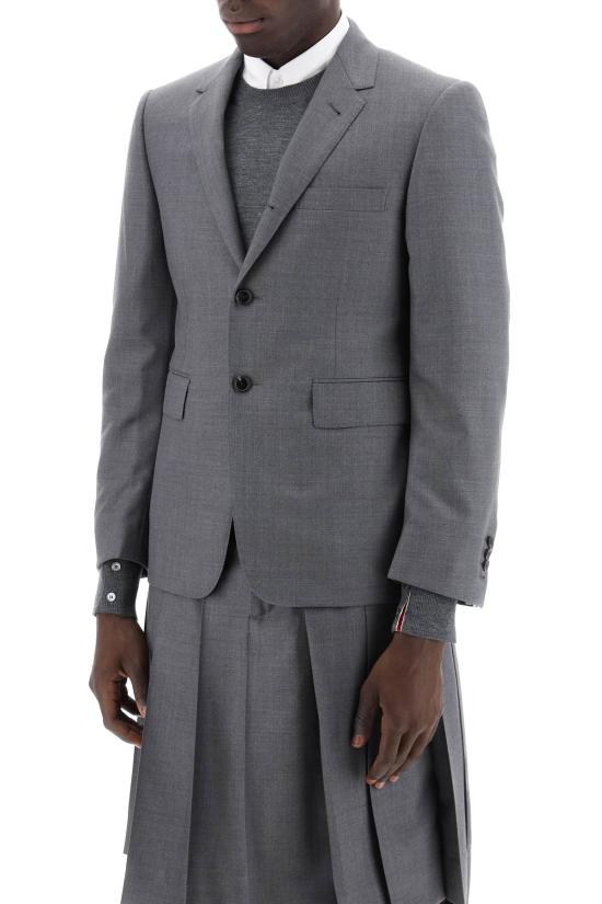 26SS 톰브라운 클래식 트윌 울 스포츠 코트 MJC001A00626 035 GREY - THOM BROWNE