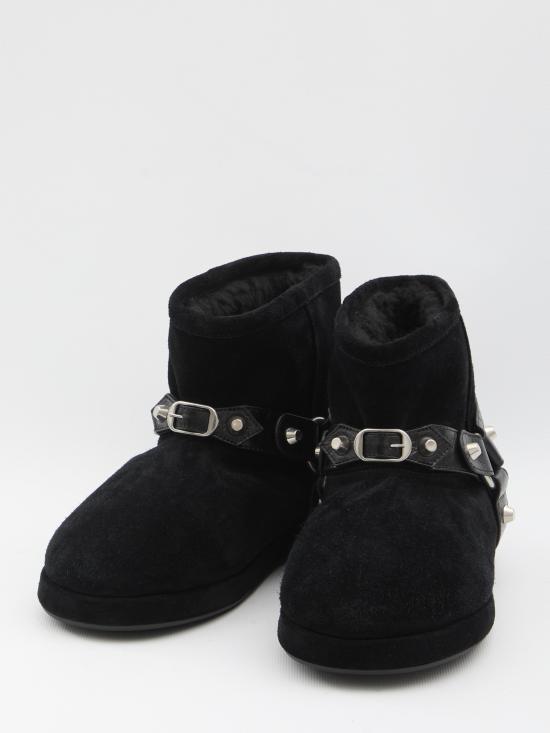 25FW 발렌시아가 알래스카 소프트 부티 845895WBFC3 1081 BLACK - BALENCIAGA