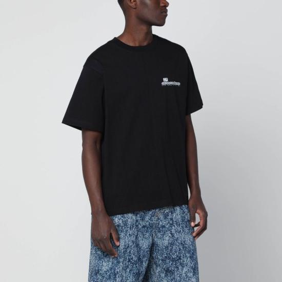 25FW 어웨이크 NY 반팔 티셔츠 AWKFW25TS004CO BLK BLACK