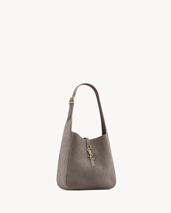 25FW 생로랑 LE 5 A 7 서플 스웨이드 스몰 8505331U80W 1997 BROWN - SAINT LAURENT