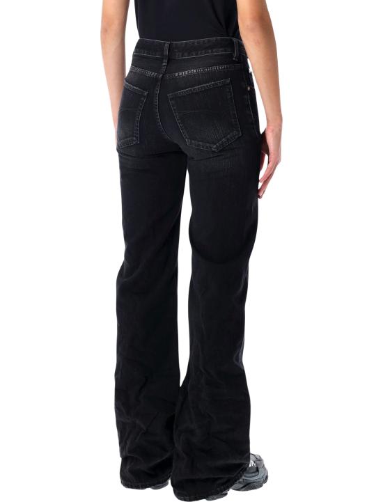 25FW 발렌시아가 와이드 레그 팬츠 852328TTW671037 BLACK - BALENCIAGA