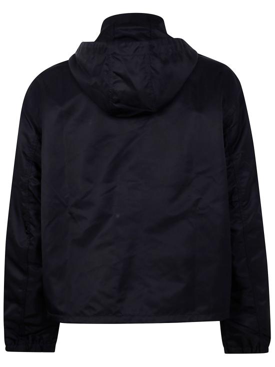 25FW 오프화이트 자켓 OMEB04FF25FAB001 1001 BLACK - OFF WHITE