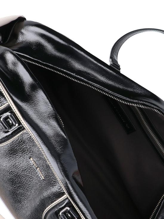 25FW 아디다스 X 웨일즈 보너 레더 라지 볼링 백 KE1058 BLACK Black - ADIDAS X WALES BONNER