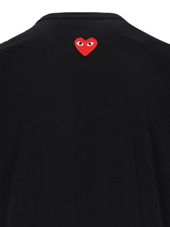 25FW 꼼데가르송 반팔 티셔츠 AX T340 051 Black - COMME DES GARCONS