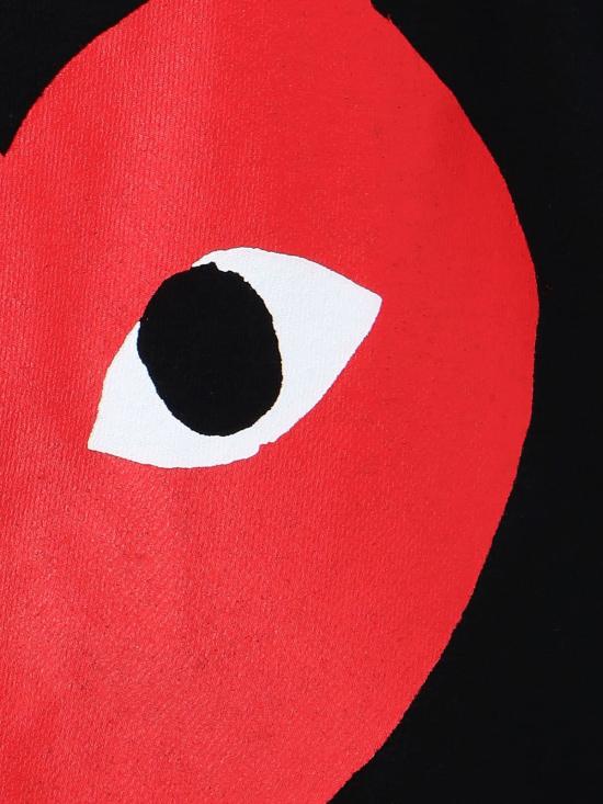 25FW 꼼데가르송 반팔 티셔츠 AX T112 051 Black - COMME DES GARCONS