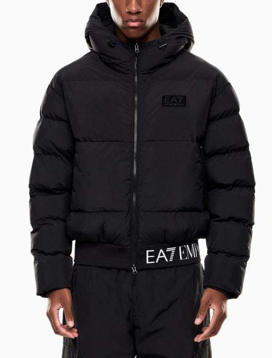 25FW 엠포리오 아르마니 숏패딩 7M000710AF15951UC001 Black - EMPORIO ARMANI