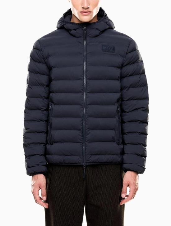 25FW 엠포리오 아르마니 숏패딩 7M000686AF15953UB102 BLUE - EMPORIO ARMANI