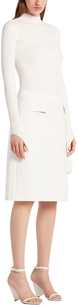 25FW 쿠레쥬 긴팔 티셔츠 325MPU251FI00010001 WHITE - COURREGES