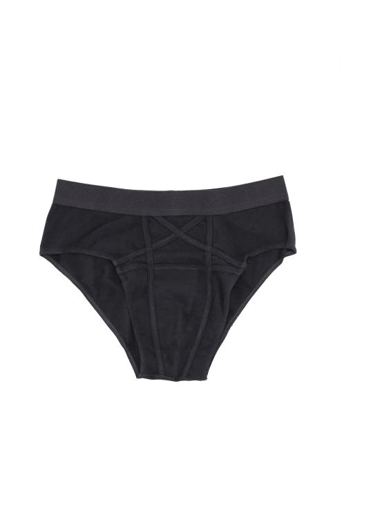 25FW 릭 오웬스 언더웨어 RU02E1011RJSC 09 BLACK - RICK OWENS