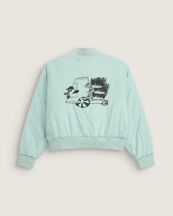 25FW 반스 봄버 자켓 VN000SPWEMW1 DOM - VANS