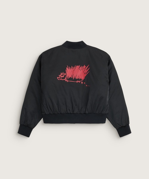 25FW 반스 봄버 자켓 VN000TRZBLK1 DOM - VANS