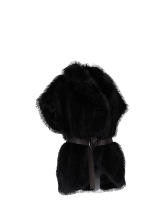 25FW 파로쉬 케이프 D410573PORTAL 813 FANTASIA NERO - PAROSH