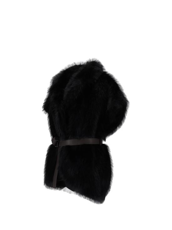 25FW 파로쉬 케이프 D410573PORTAL 813 FANTASIA NERO - PAROSH