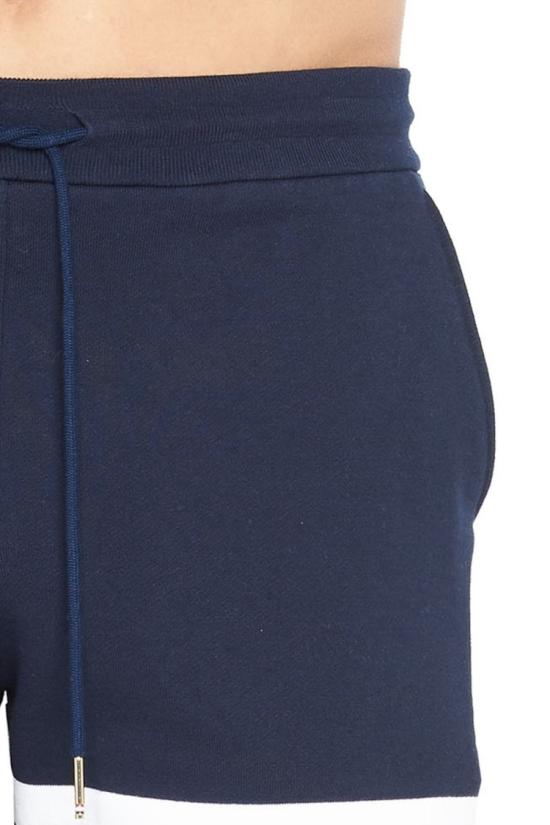  톰브라운 클래식 루프백 4바 스웨트쇼츠 MJQ012H00535461 Blue - THOM BROWNE
