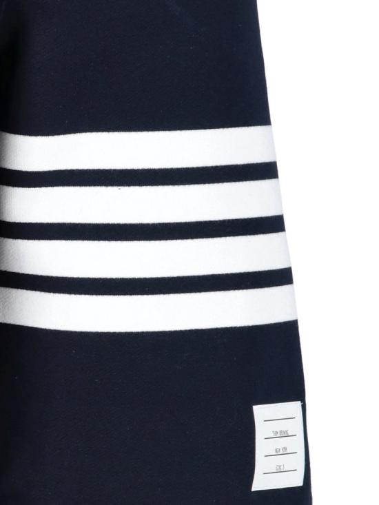  톰브라운 클래식 루프백 4바 스웨트쇼츠 MJQ012H00535461 Blue - THOM BROWNE