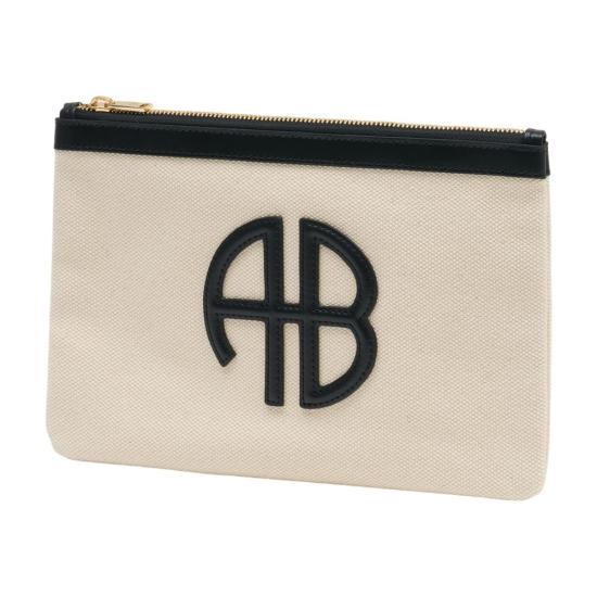 26SS 애니빙 클러치/파우치 A 13 11063 NAT1 beige - ANINE BING